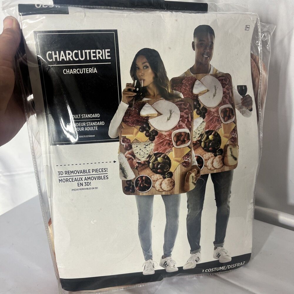 Charcuterie Board - Food - Photo Real - Costume - Adult Unisex